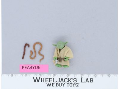 Yoda W/BROWN Snake 100% Complete Star Wars ESB 1980 Vintage Kenner NO REPRO