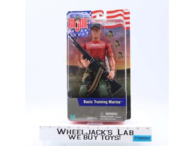 Basic Training Marine GI Joe 2001 Hasbro 12" Action Figure NEW SEALED