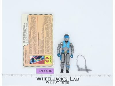 Lampreys FRENCH/CANADIAN CARD 100% Complete G.I. Joe 1985 Hasbro Vintage Figure