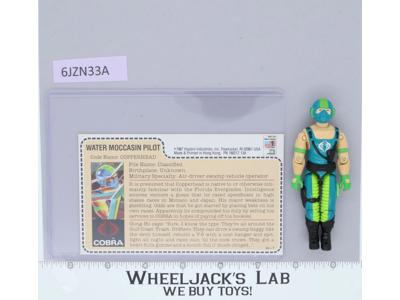 Copperhead V1 REDCARD BACK 100% Complete G.I. Joe 1984 Hasbro Vintage Figure