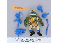 Lieutenant Leo 100% Complete Teenage Mutant Ninja Turtles 1991 Playmates Vintage