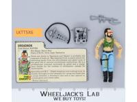Ripper V1 100% Complete G.I. Joe 1985 Hasbro Vintage Action Figure