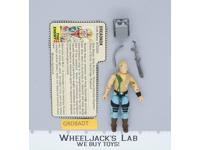 Buzzer V1 100% Complete G.I. Joe 1985 Hasbro Vintage Action Figure