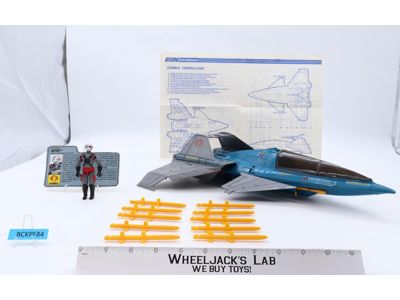 Hurricane VTOL W/ Vapor 100% Complete GI Joe 1990 Hasbro Action Figure Vehicle
