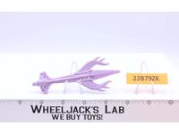 PIRANACON SNAPTRAP SWORD Vintage Hasbro 1988 G1 Transformers Action Figure