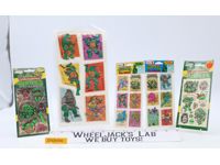 Lot of 5 Sticker Sheets Teenage Mutant Ninja Turtles TMNT 1990 Mirage Studios