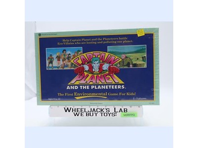 Captain Planet & the Planeteers Environmental Game University Games NEW SEALED