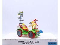Toilet Taxi 100% Complete Teenage Mutant Ninja Turtles 1990 Playmates Vehicle