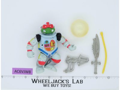 Space Cadet Raph 100% Complete Teenage Mutant Ninja Turtles TMNT Playmates 1990