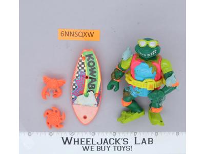 Sewer Surfer Mike 100% Complete Teenage Mutant Ninja Turtles TMNT Playmates 1990