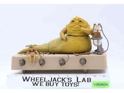 Jabba the Hutt Throne Room 100% Complete Star Wars ROTJ 1983 Kenner Playset