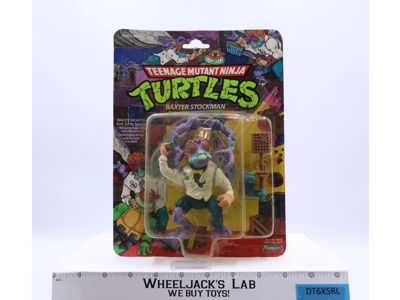 Baxter Stockman Teenage Mutant Ninja Turtles TMNT 1989 Playmates New MOSC SEALED