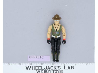 Sgt. Slaughter V1 G.I. Joe 1985 Hasbro Vintage Action Figure