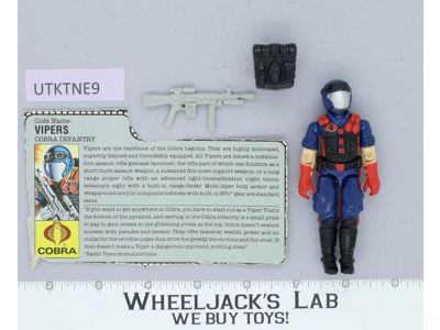 Vipers V1 100% Complete G.I. Joe 1986 Hasbro Vintage Action Figure
