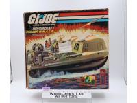 Hovercraft Killer W.H.A.L.E. Complete W/ Box & Driver GI Joe 1984 Hasbro Vehicle