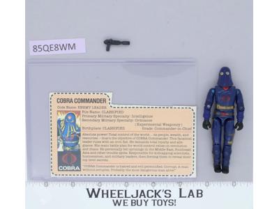 Cobra Commander V2 MAIL AWAY 100% Complete G.I. Joe 1984 Hasbro Vintage Figure