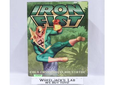 Iron Fist Marvel Comics 2006 Hard Hero 14" Cold-Cast Porcelain Statue 636/750