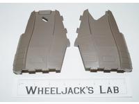 Omega Supreme A + B Track Leg Armor Part 1985 G1 Transformers Vintage Hasbro