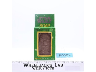 Wicket the Ewok Bath Soap Bar Star Wars 1981 Omni Cosmetics Vintage NEW
