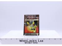 Sunstreaker Action Figure Instruction Manual 1985 Vintage Hasbro G1 Transformers