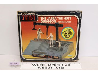 Jabba the Hutt Dungeon Playset 100% Complete Star Wars ROTJ 1984 Kenner Playset