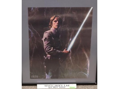 Luke Skywalker Star Wars Empire Strikes Back Poster 1980 Lucasfilm 18.5 X 23"