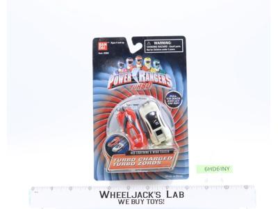 Red Lightning & Wind Chaser Turbo Power Rangers 1997 NEW MOSC Bandai