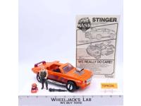 Stinger W/Bruno Sheppard 100% Complete 1986 MASK M.A.S.K. Kenner Figure