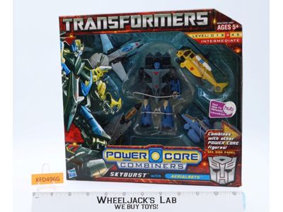 Skyburst W/ Aerialbots Power Core Combiners Transformers 2009 Hasbro NEW SEALED