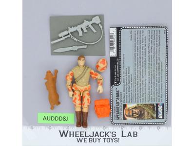 Spearhead & Max V1 100% Complete G.I. Joe 1988 Hasbro Vintage Action Figure