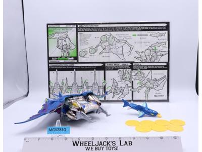 Depth Charge 100% Complete Transmetal Beast Wars Transformers Hasbro Figure
