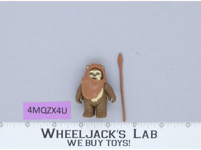 Wicket Ewok 100% Complete TAIWAN Star Wars ROTJ 1984 Kenner Figure NO REPRO