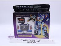 Soundwave & Buzzsaw W/ BOX 1984 Vintage Hasbro G1 Transformers Action Figure