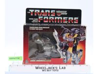 Grimlock W/BOX & INSERT UNUSED STICKERS 100% Complete 1985 G1 Transformer s
