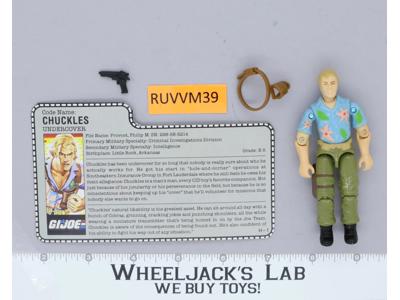 Chuckles V1 100% Complete G.I. Joe 1987 Hasbro Vintage Action Figure