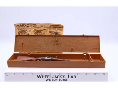 Double Barrel Shotgun Marx 1974 Vintage Western Cowboy Historic Guns Collectible