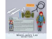 Fast Draw V1 100% Complete G.I. Joe 1987 Hasbro Vintage Action Figure