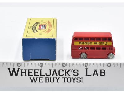 Double Decker Bus No. 5 A Moko Lesney Matchbox Series 1980's Made In China