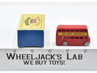 Double Decker Bus No. 5 A Moko Lesney Matchbox Series 1980's Made In China