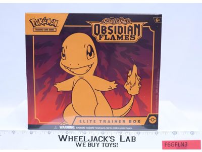 Obsidian Flames Elite Trainer Box ETB Scarlet & Violet 2023 Pokémon NEW SEALED