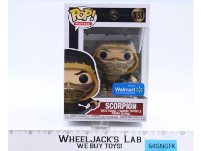 Scorpion #1058 Mortal Kombat Funko Pop! Movies Walmart Exclusive NEW MIB