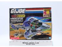 Vindicator 100% Complete W/Box GI Joe 1987 Hasbro Vintage Action Figure Vehicle