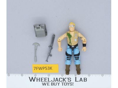 Buzzer V1 100% Complete G.I. Joe 1985 Hasbro Vintage Action Figure