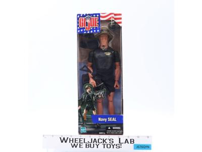 Navy SEAL GI Joe 2002 Hasbro 12" Action Figure NEW SEALED