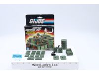 Mortar Defense Unit 100% Complete W/ Box GI Joe 1983 Hasbro Action Figure