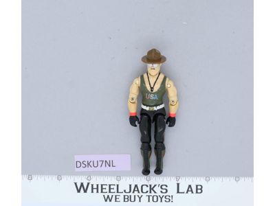 Sgt. Slaughter V1 G.I. Joe 1985 Hasbro Vintage Action Figure