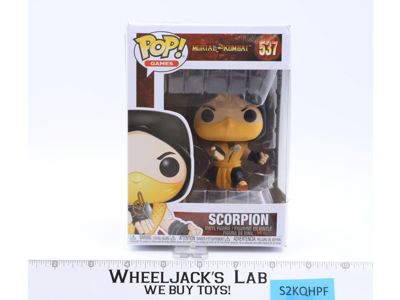 Scorpion #537 Mortal Kombat Funko Pop! Games NEW MIB