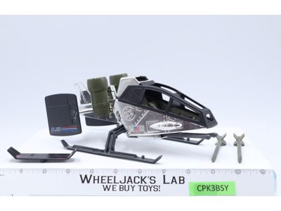 Chrome Sky Hawk 100% Complete GI Joe Sky Patrol 1990 Hasbro Vehicle