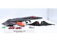 Cobra Night Raven S3P 100% Complete GI Joe 1986 Hasbro Action Figure Vehicle