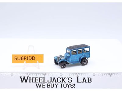 Classic '31 Ford Woody Blue 1969 Redline Hot Wheels Mattel Vintage Redline RL
